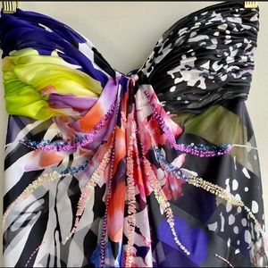 Mary L. Couture Strapless Dress